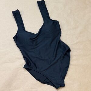 J. Crew Navy One Piece Swimsuit